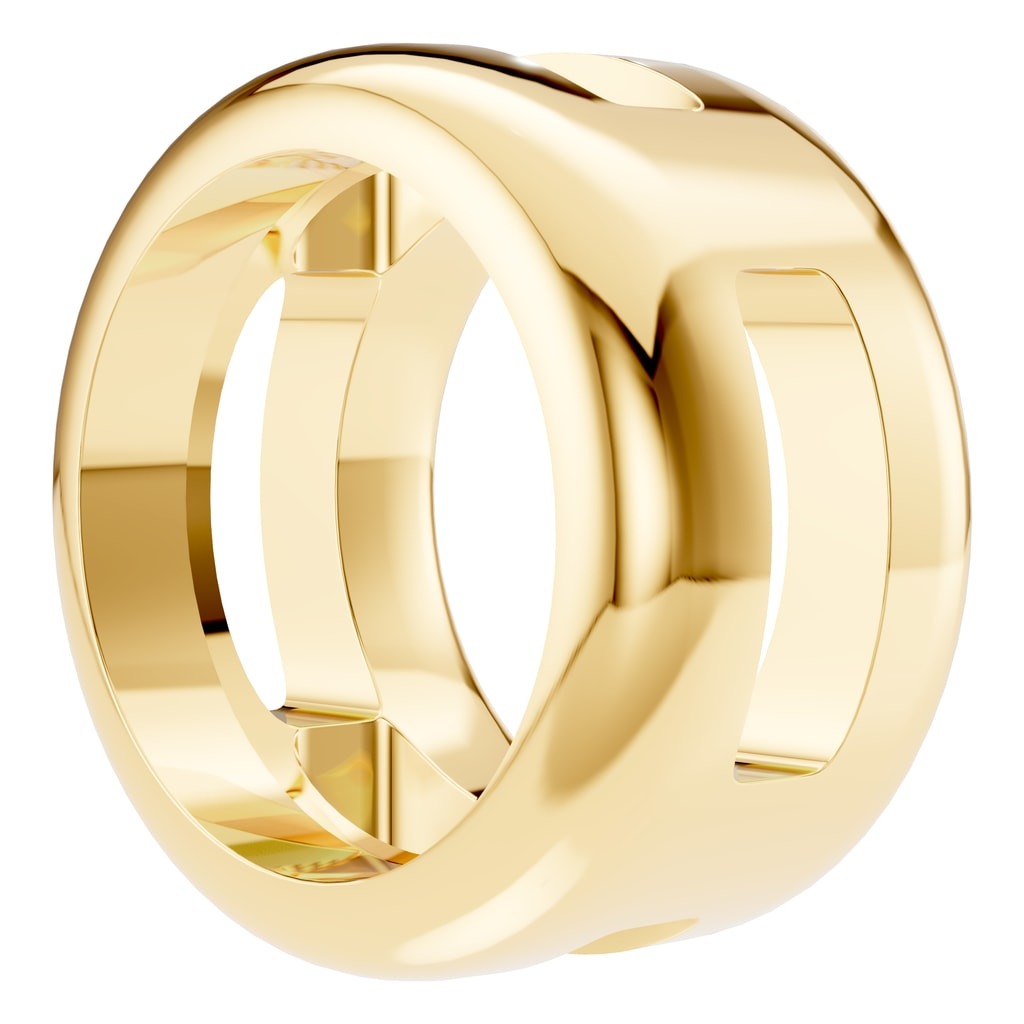 PE-9773 Yellow Gold Pendant UNSET - Angle View