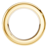 PE-9773 Yellow Gold Pendant UNSET - Back View