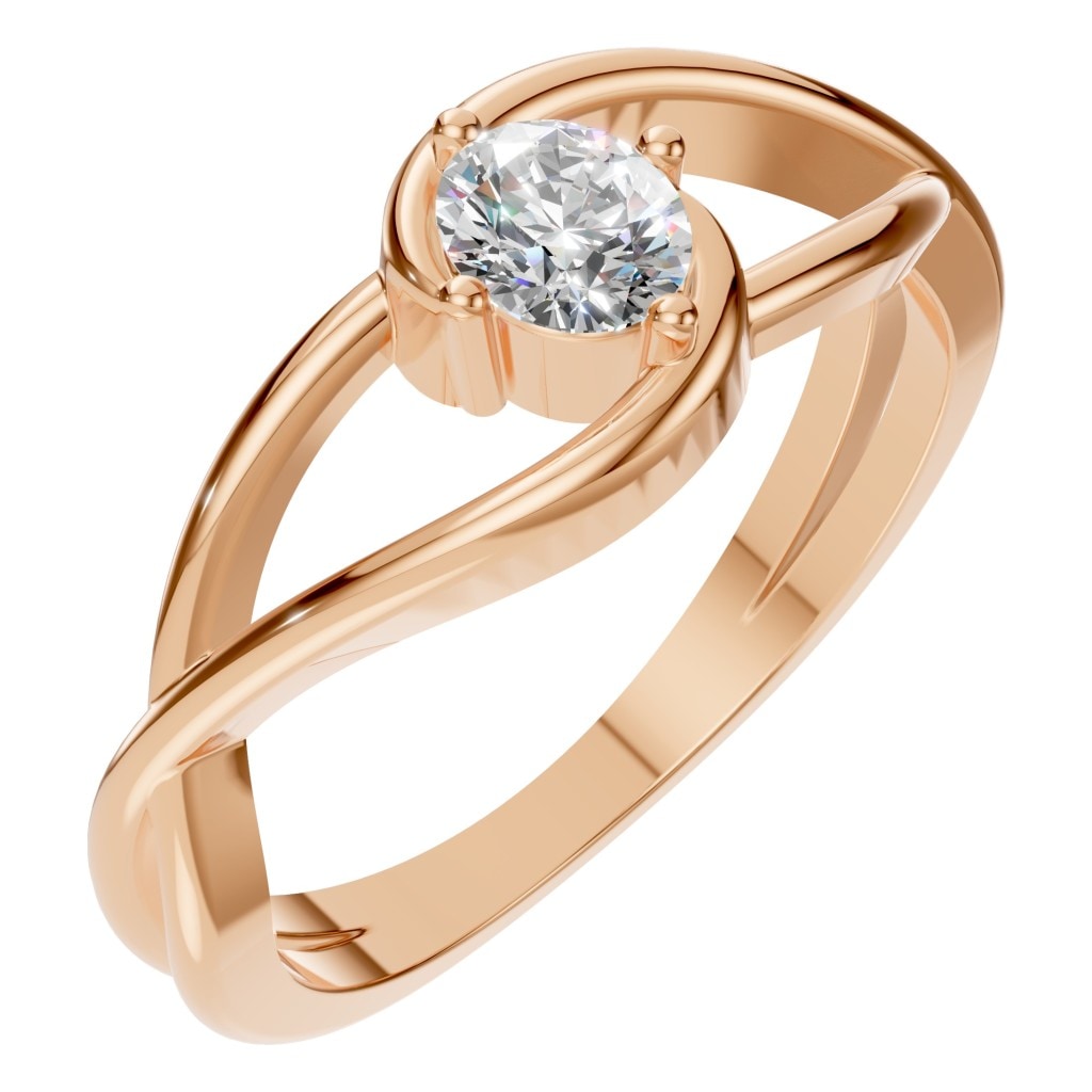 RI-0023 Rose Gold Ring SET - Main View