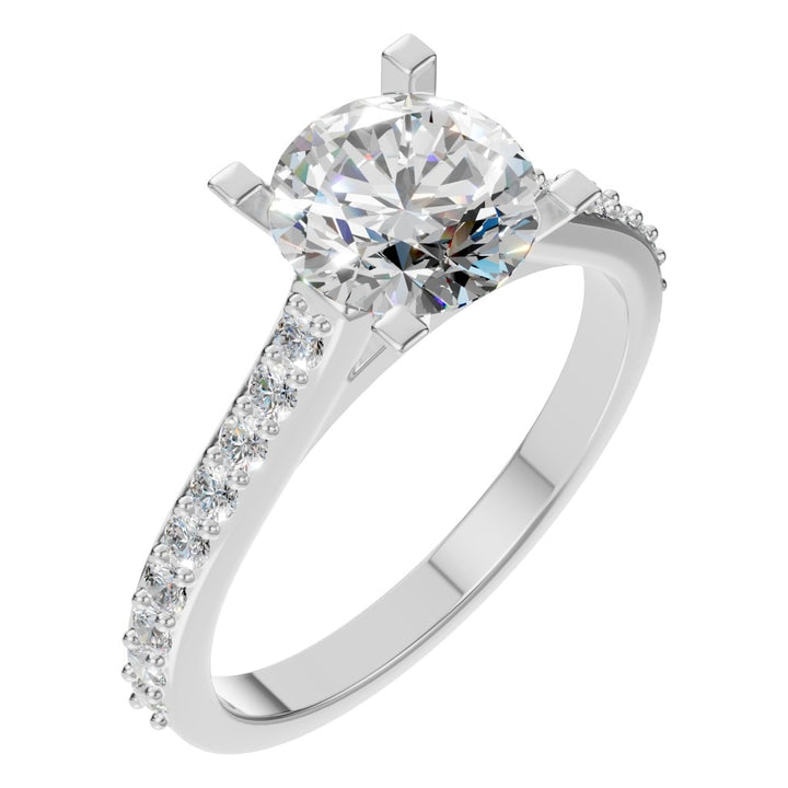 Solitaire Ring Mounting - Round 6.25mm