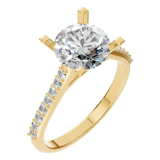 RI-0027 Yellow Gold Ring SET - Main View