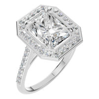 RI-0073 White Gold Ring SET - Main View