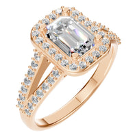 RI-0395 Rose Gold Ring SET - Main View