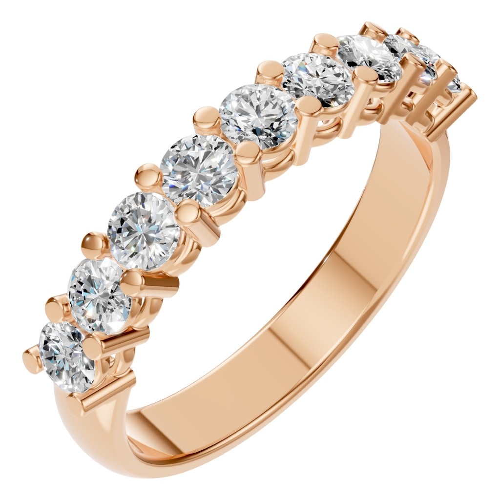RI-0473 Rose Gold Ring SET - Main View