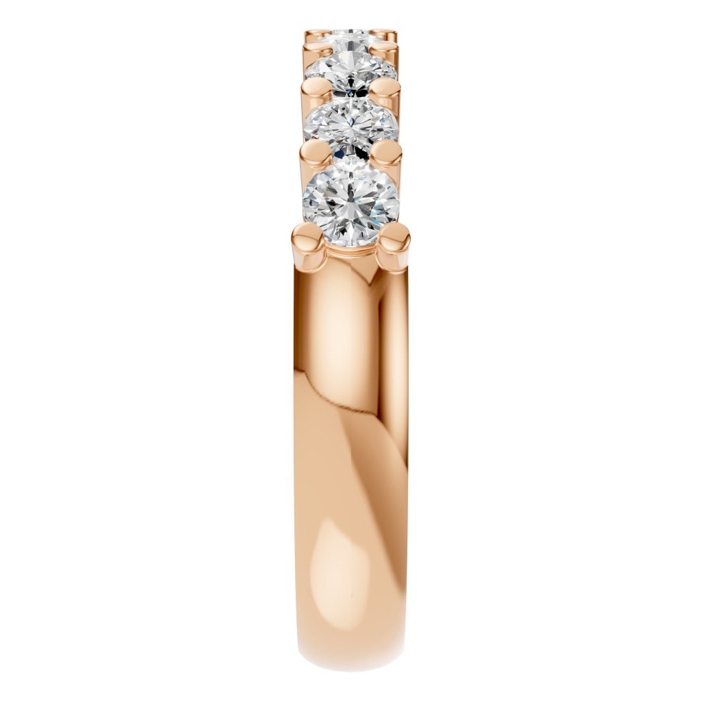 RI-0473 Rose Gold Ring SET - Side View