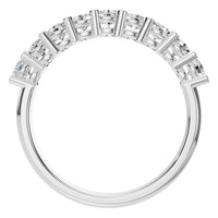 RI-0473 White Gold Ring SET - Top View