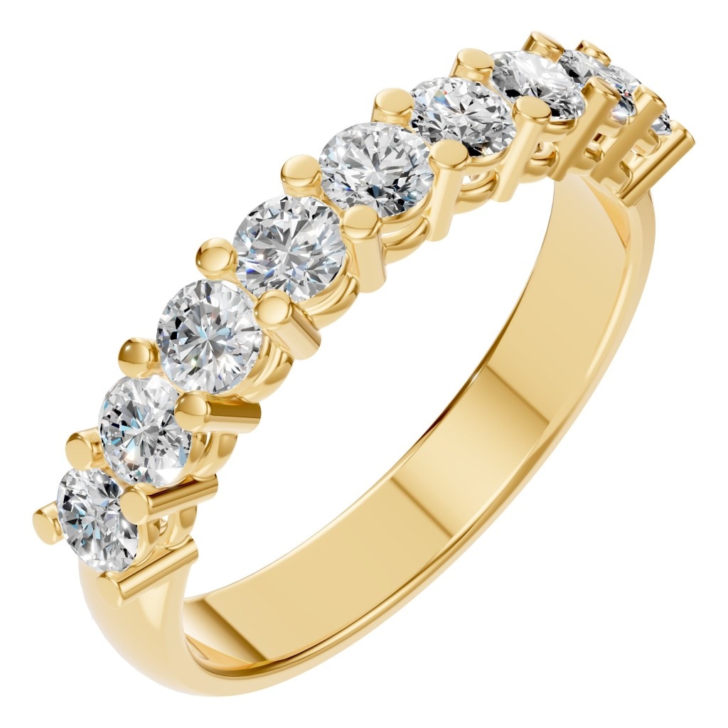 RI-0473 Yellow Gold Ring SET - Main View