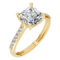 RI-0644 Yellow Gold Ring SET - Main View