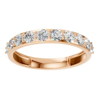 RI-0865 Rose Gold Ring SET - Front View