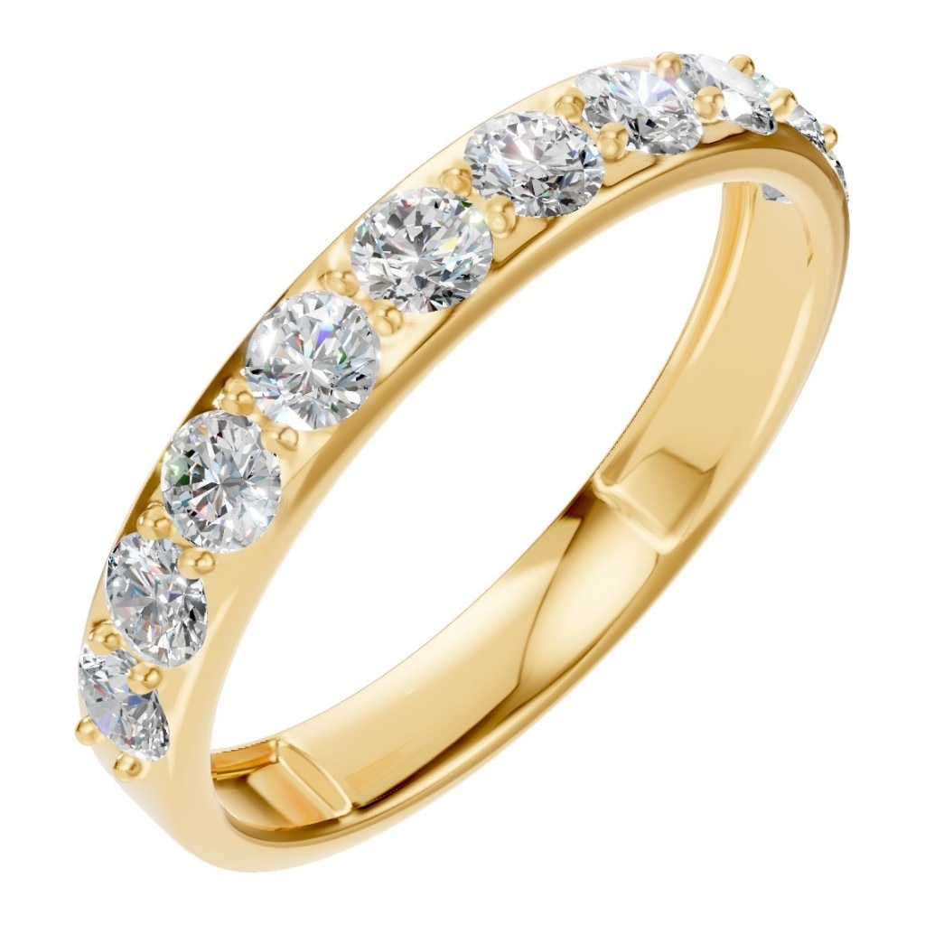 RI-0865 Yellow Gold Ring SET - Main View