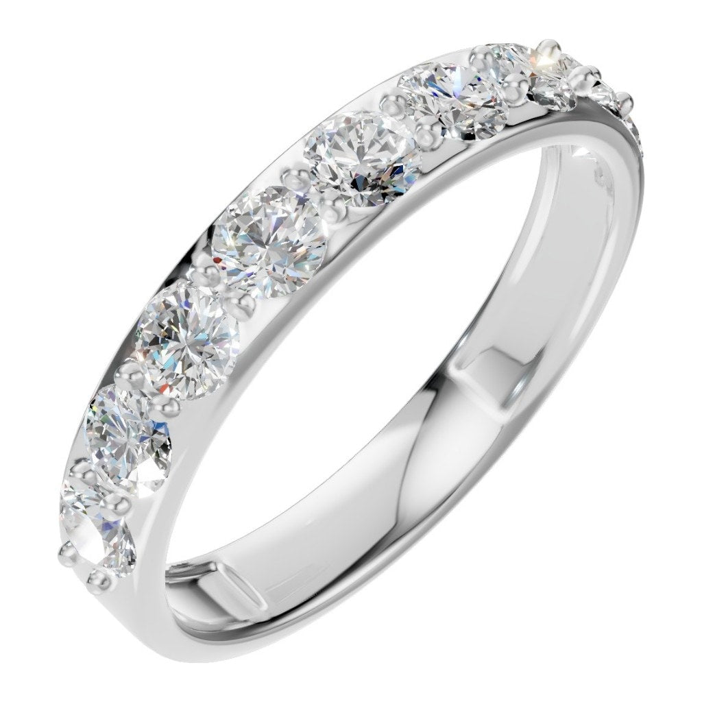 RI-0865 White Gold Ring SET - Main View