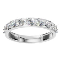 RI-0865 White Gold Ring SET - Front View