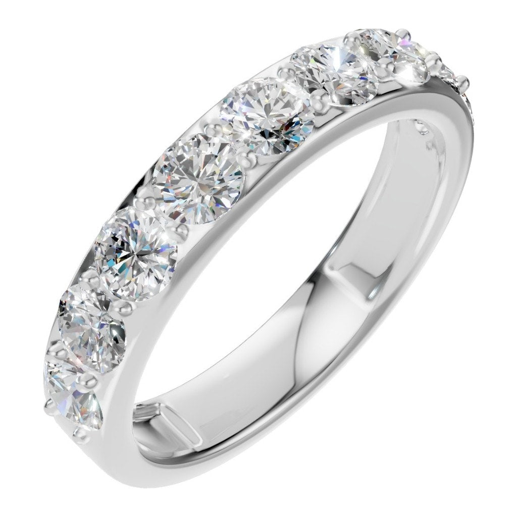 RI-0865 White Gold Ring SET - Main View