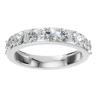 RI-0865 White Gold Ring SET - Front View