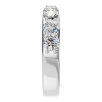 RI-0865 White Gold Ring SET - Side View
