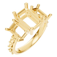 RI-1149 Yellow Gold Ring UNSET - Main View