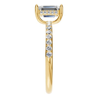 RI-1363 Yellow Gold Ring SET - Side View
