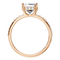 RI-1363 Rose Gold Ring SET - Top View