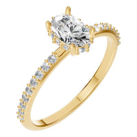 RI-1363 Yellow Gold Ring SET - Main View