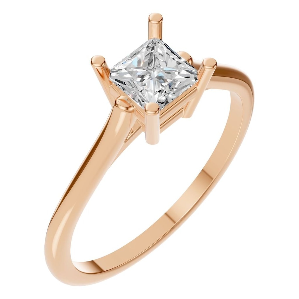 RI-1409 Rose Gold Ring SET - Main View