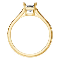 RI-1409 Yellow Gold Ring SET - Top View