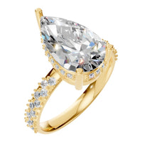 RI-1415 Yellow Gold Ring SET - Main View