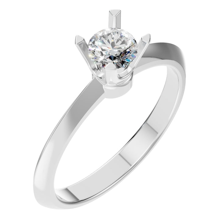 Solitaire Ring Mounting - Round 4.00-4.30mm