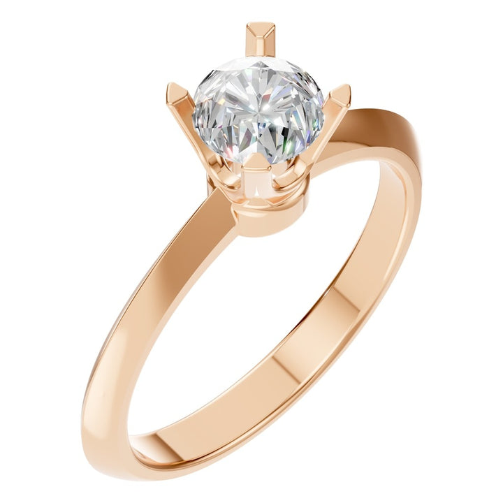 Solitaire Ring Mounting - Round 5.00-5.70mm