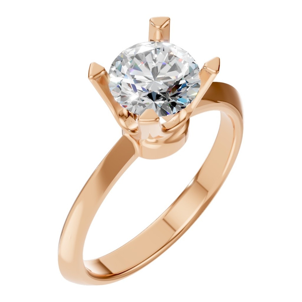 RI-1485 Rose Gold Ring SET - Main View