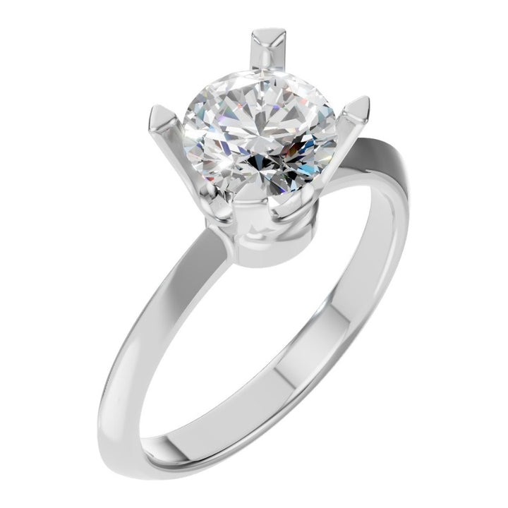 Solitaire Ring Mounting - Round 6.00-7.00mm
