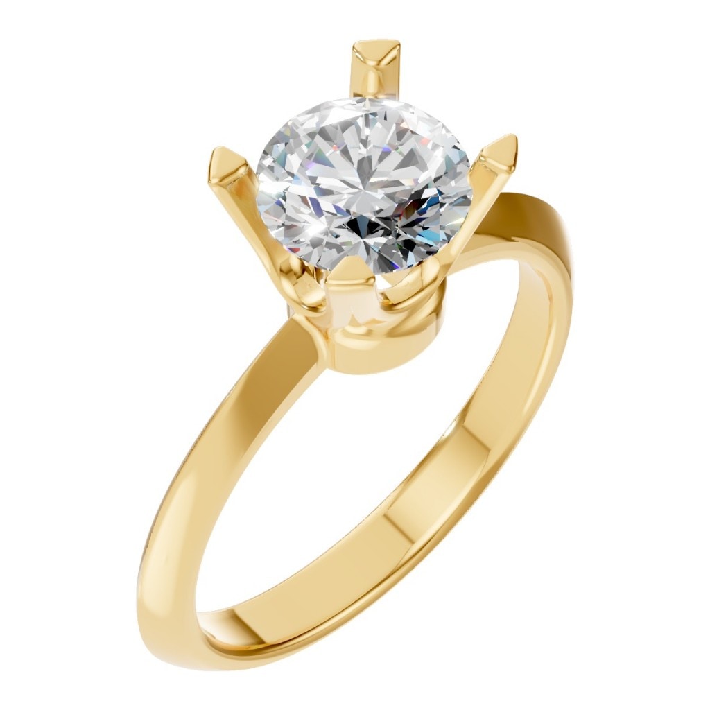 RI-1485 Yellow Gold Ring SET - Main View