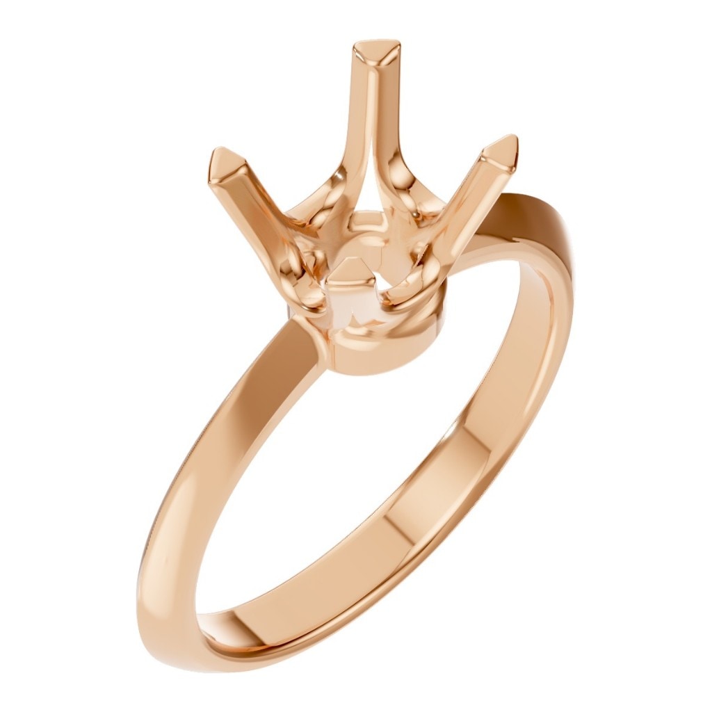 RI-1485 Rose Gold Ring UNSET - Main View