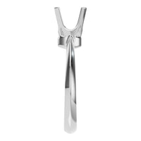 RI-1485 White Gold Ring UNSET - Side View