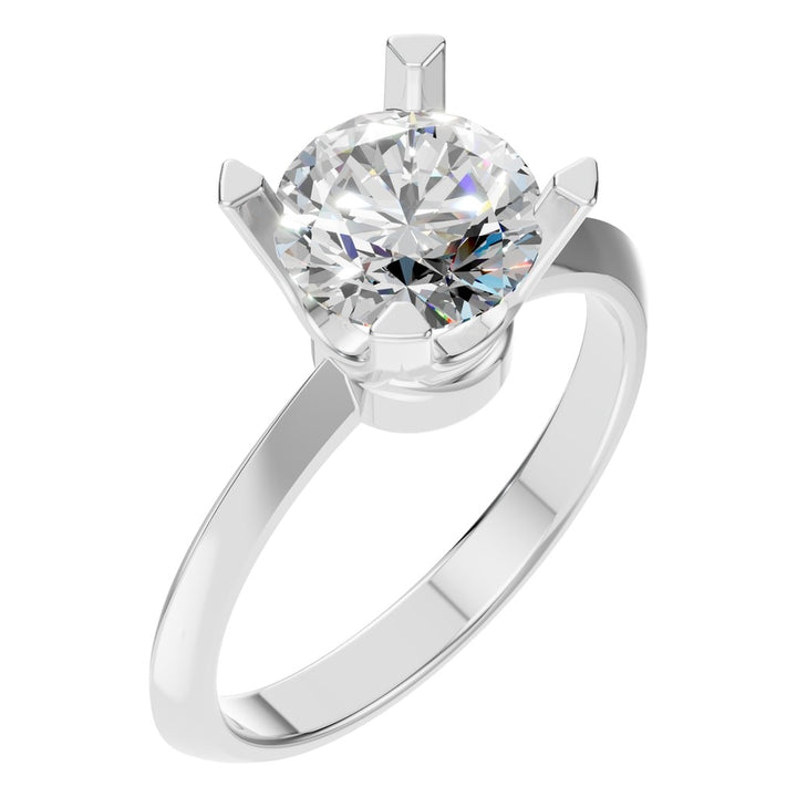 Solitaire Ring Mounting - Round 7.3mm