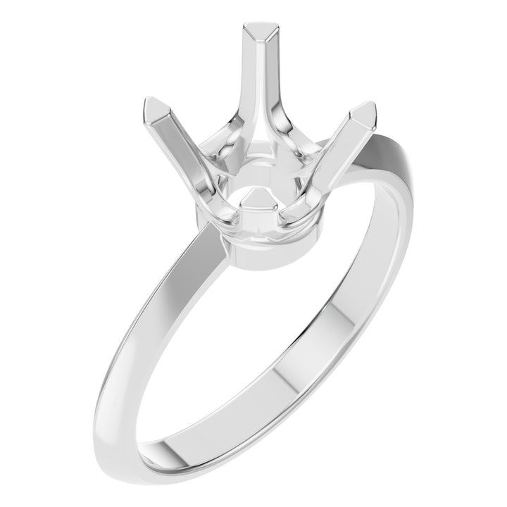 Solitaire Ring Mounting - Round 7.3mm