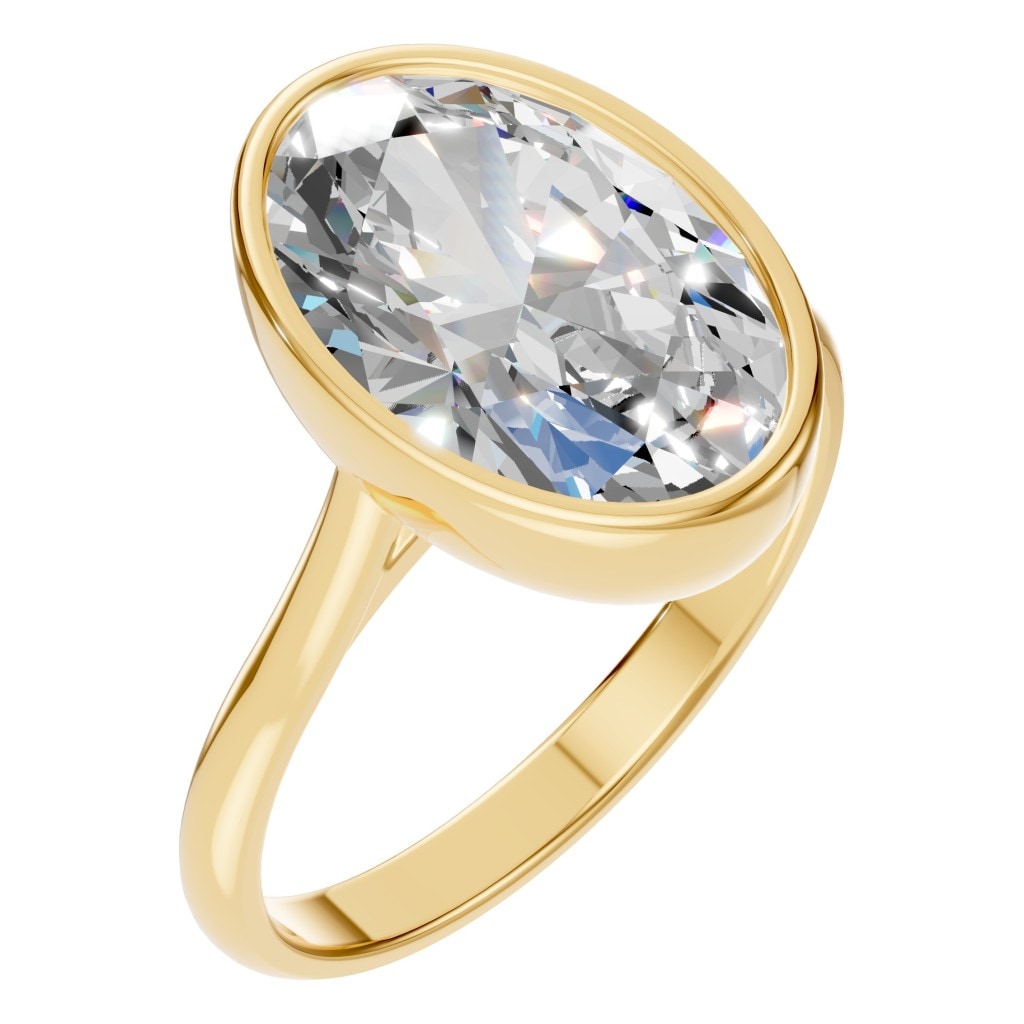 RI-1552 Yellow Gold Ring SET - Main View