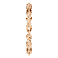 RI-1635 Rose Gold Ring UNSET - Side View