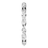 RI-1635 White Gold Ring UNSET - Side View