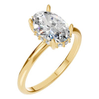 RI-1737 Yellow Gold Ring SET - Main View
