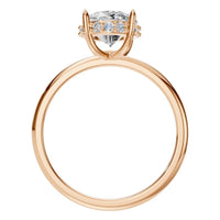 RI-1737 Rose Gold Ring SET - Top View
