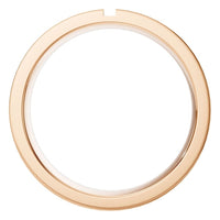 RI-1812 Rose Gold Ring UNSET - Top View