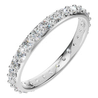 RI-1907 White Gold Ring SET - Main View