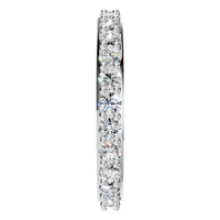 RI-1907 White Gold Ring SET - Side View