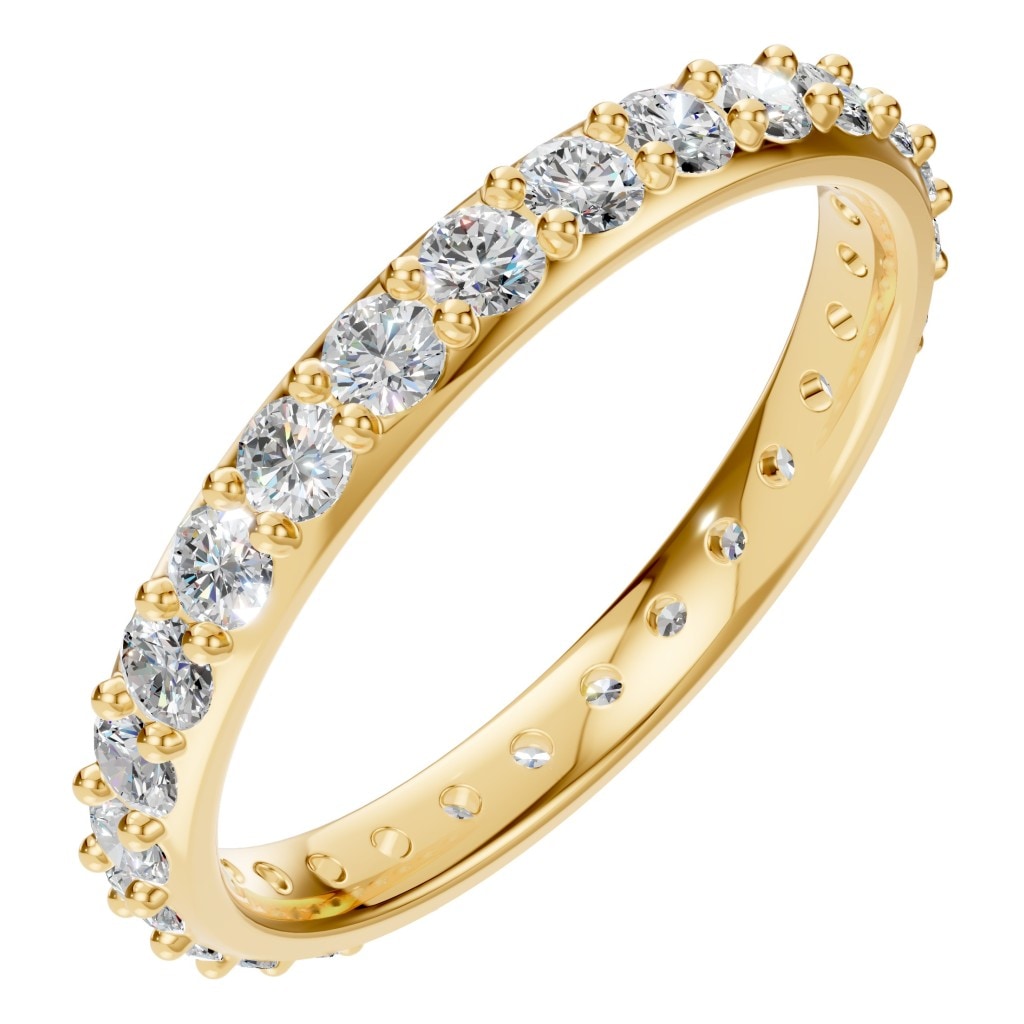 RI-1907 Yellow Gold Ring SET - Main View
