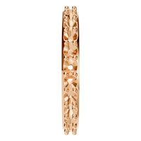 RI-1907 Rose Gold Ring UNSET - Side View
