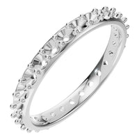 RI-1907 White Gold Ring UNSET - Main View