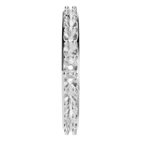 RI-1907 White Gold Ring UNSET - Side View