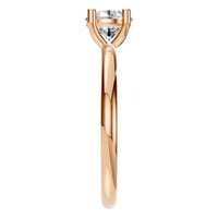 RI-1979 Rose Gold Ring SET - Side View