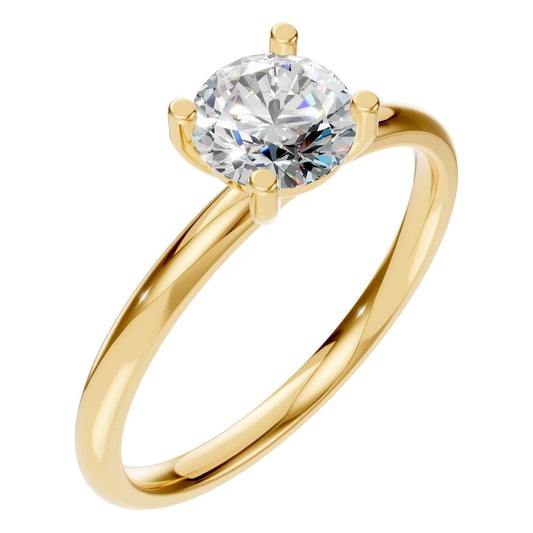 RI-1979 Yellow Gold Ring SET - Main View