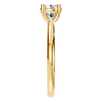RI-1979 Yellow Gold Ring SET - Side View
